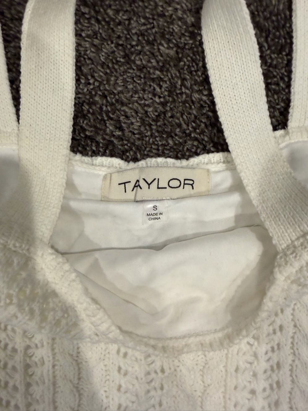 NWT TAYLOR crochet dress! Size S - Picture 4 of 8